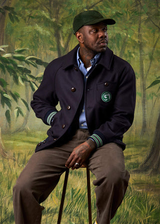 Veste universitaire thompson masculine Navy