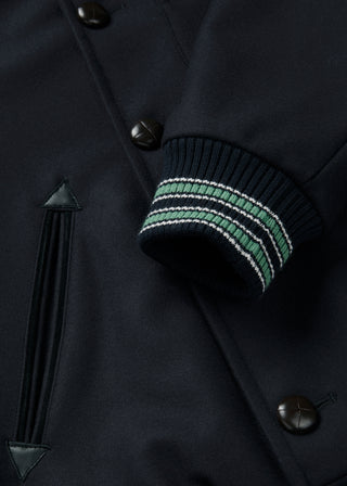 Men's Thompson Varsity Jacket Navy