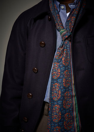 Thompson Varsity Jacket Navy Gloverall