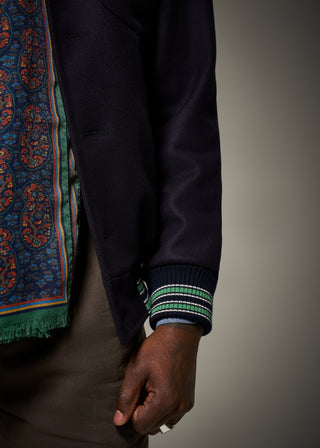 Thompson Varsity Jacket Navy Gloverall