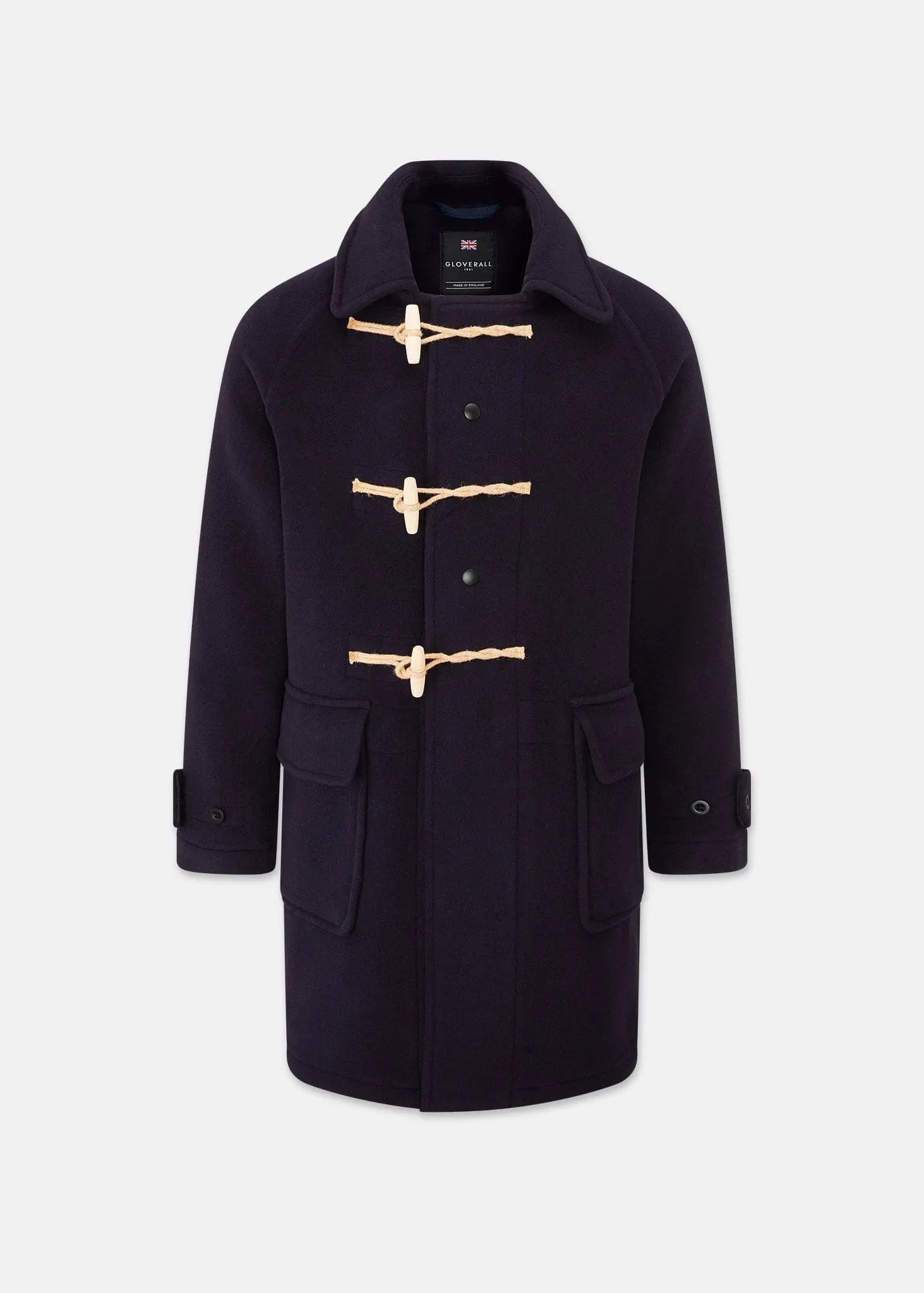 Men's Admiral Duffle Coat Navy Gloverall – Gloverall