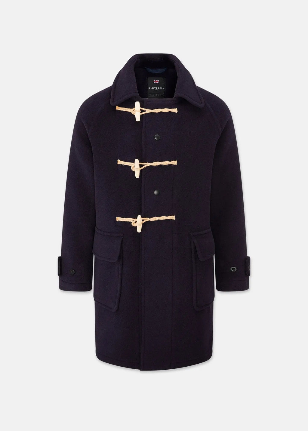 Men's Admiral Duffle Coat Navy - Gloverall – Gloverall