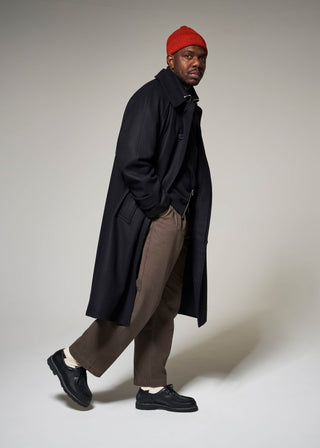 Men's Hynes Overcoat Black