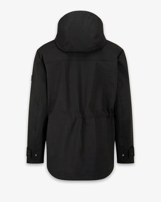 メンズ Sharpe テクニカルフーディ Parka ブラック