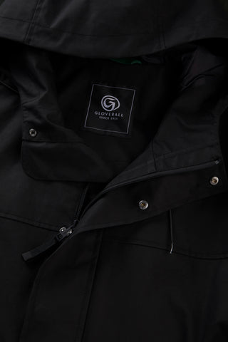 Men's Sharpe Technical Hooded Parka Black