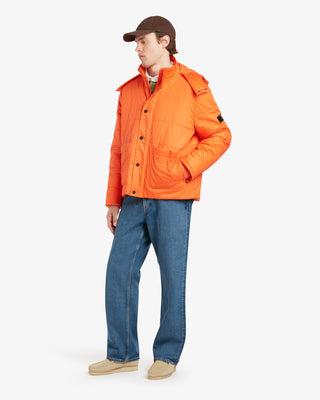 Herren Bonington Dufflewool Steppjacke in Leuchtorange von Gloverall