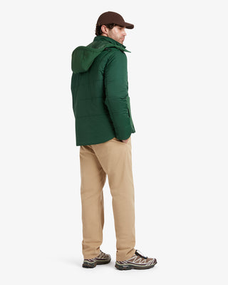 Herren Bonington Dufflewool Steppjacke in British Racing Green von Gloverall