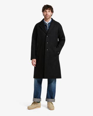 Men's Chesterfield Overcoat Black by Gloverall