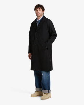 Men's Chesterfield Overcoat Black by Gloverall