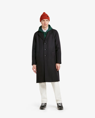 Navy de chesterfield masculin