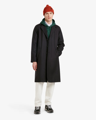 Men's Chesterfield Overcoat Navy by Gloverall