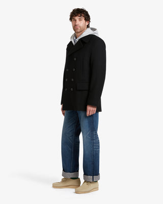 Men's Churchill Peacoat Black by Gloverall