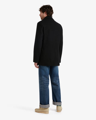 Men's Churchill Peacoat Black by Gloverall