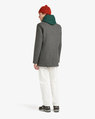Men's Churchill Peacoat Grey by Gloverall