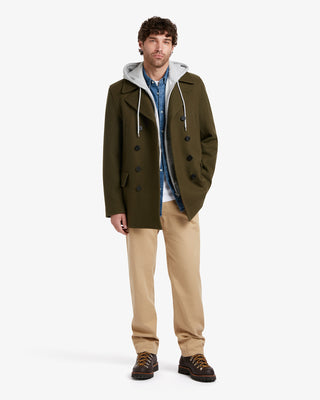 Men's Churchill Peacoat Loden by Gloverall