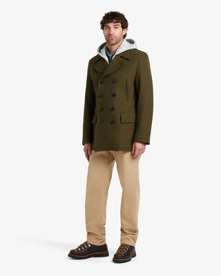 Men's Churchill Peacoat Loden by Gloverall