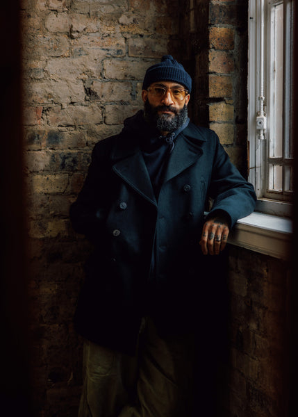 Men's Churchill Peacoat Navy | Gloverall