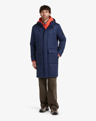 Herren Hawkins Dufflewool Parka in französischem Marineblau von Gloverall