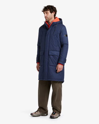 Herren Hawkins Dufflewool Parka in französischem Marineblau von Gloverall