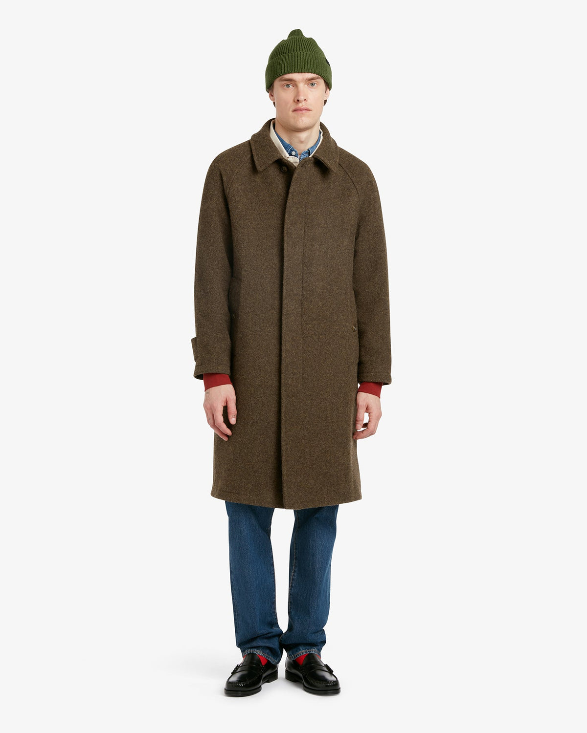Hynes Wool Overcoat