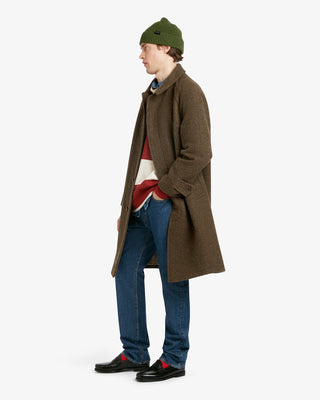Men's Hynes Wool Overcoat in Mocha by Gloverall