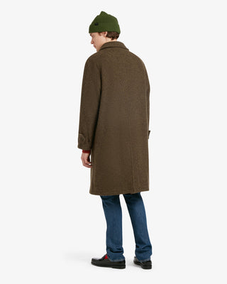 Men's Hynes Wool Overcoat in Mocha by Gloverall