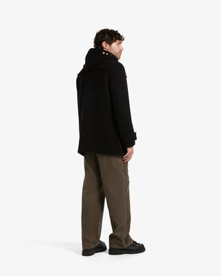 Men's Mid-Length Monty Duffle Coat Black