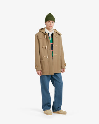 Mid Monty Duffle Coat Kamel