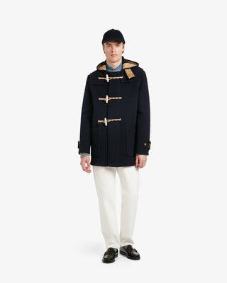 Men's Mid-Length Monty Duffle Coat Navy
