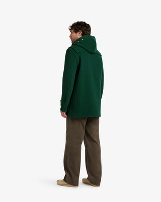 Men's Mid-Length Monty Duffle Coat Pine Green