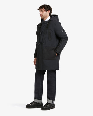 Herren Monty Dufflewool Dufflecoat in Schwarz von Gloverall