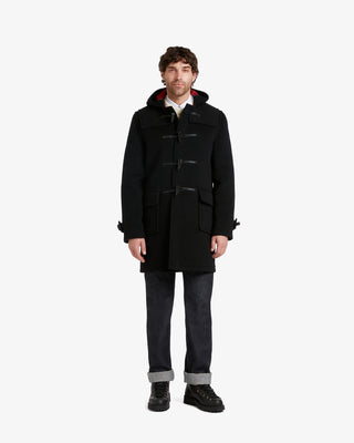 Men's Morris Duffle Coat Black Stewart