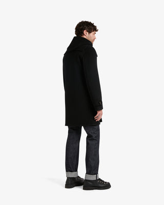 Men's Morris Duffle Coat Black Stewart