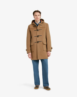 Men's Morris Duffle Coat Camel Buchanan