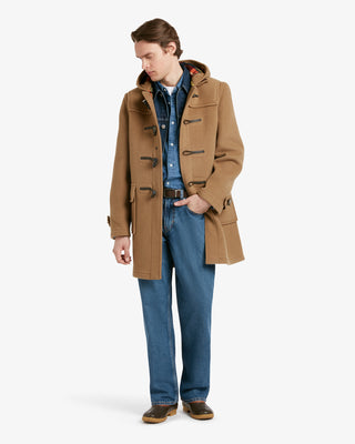 Men's Morris Duffle Coat Camel Buchanan by Gloverall
