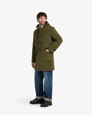 Men's Morris Duffle Coat Loden Check