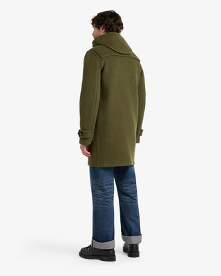 Men's Morris Duffle Coat Loden Check by Gloverall