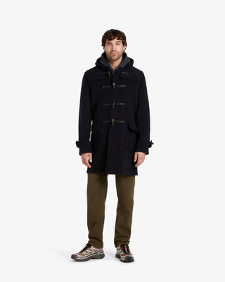 Men's Morris Duffle Coat Navy Dress Gordon