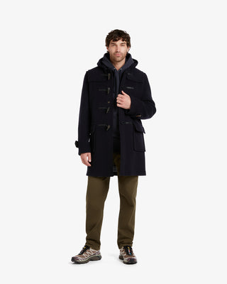 Men's Morris Duffle Coat Navy Dress Gordon