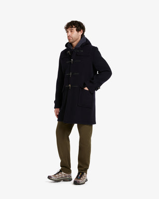 Men's Morris Duffle Coat Navy Dress Gordon