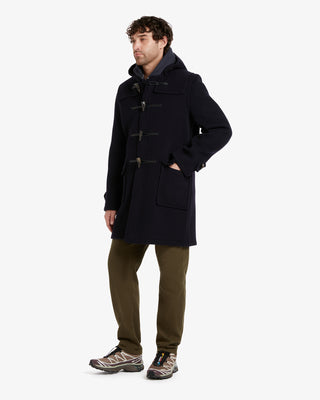 Men's Morris Duffle Coat Navy Dress Gordon by Gloverall