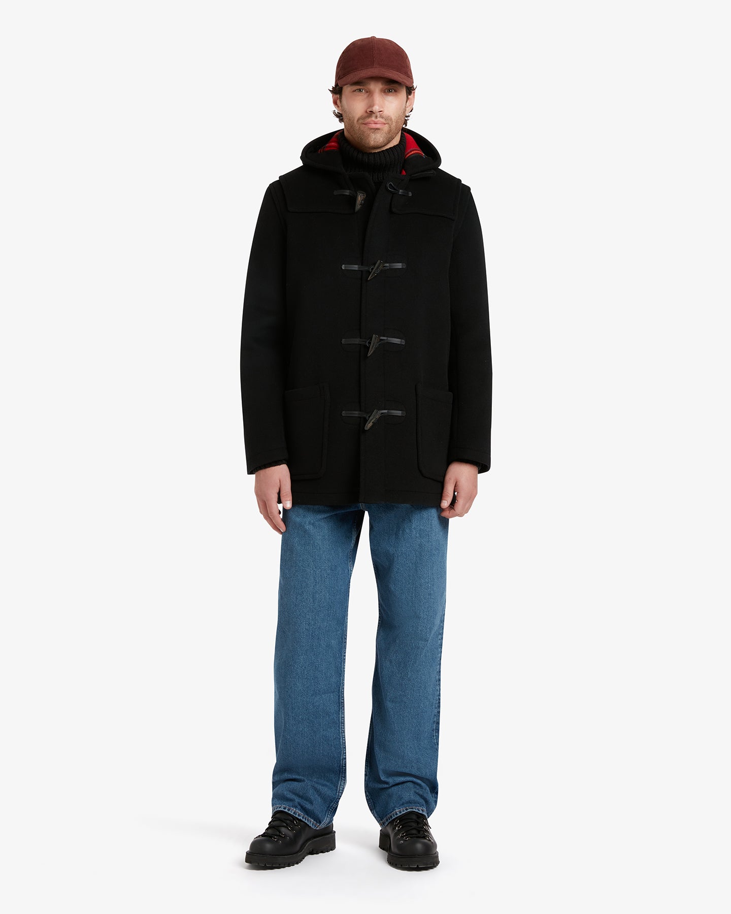 Morris Mid Length Duffle Coat Royal Stewart