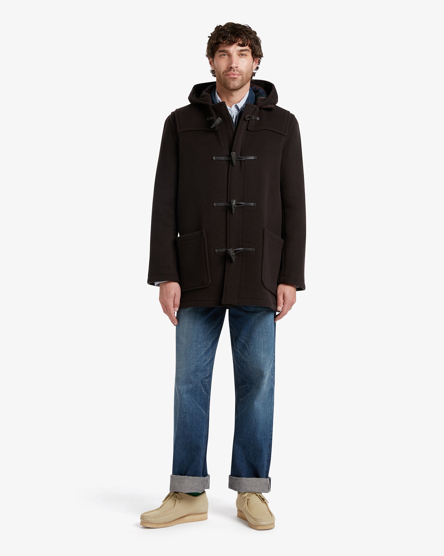 Morris Mid Length Duffle Coat MacDuff Hunting