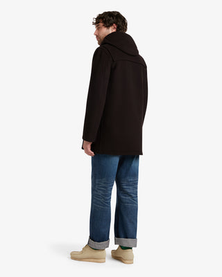 Men's Morris Mid-Length Duffle Coat Brown MacDuff Hunting by Gloverall