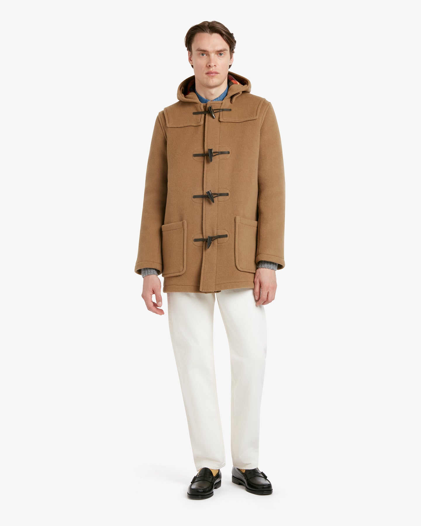 Morris Mid Length Duffle Coat Buchanan