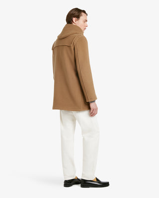 Men's Morris Mid-Length Duffle Coat Camel Buchanan by Gloverall