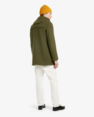 Men's Morris Mid-Length Duffle Coat Loden Check by Gloverall
