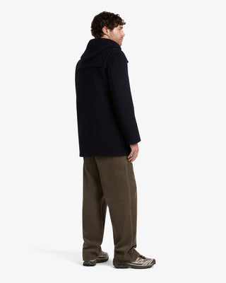 Men's Morris Mid-Length Duffle Coat Navy Dress Gordon by Gloverall