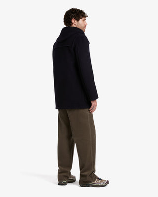 Men's Morris Mid-Length Duffle Coat Navy Dress Gordon by Gloverall