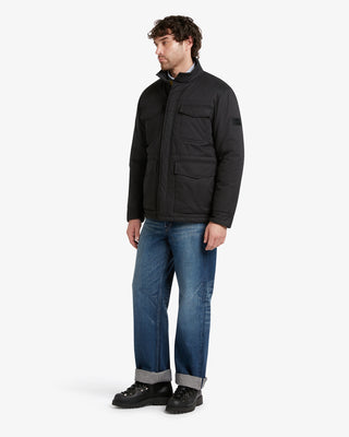 Herren Oak Dufflewool Feldjacke in Schwarz von Gloverall